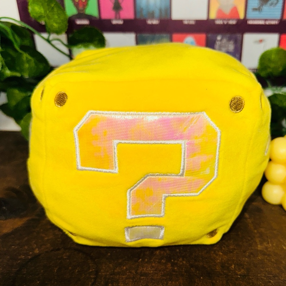 Nintendo World of Nintendo Super Mario Bros Question Block Plush